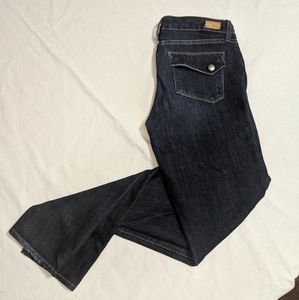 Paige Skyline dark wash jeans